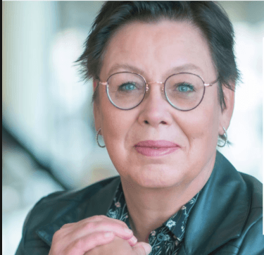 Portret van Susan, voorzitter van Stichting Stuk Verdriet